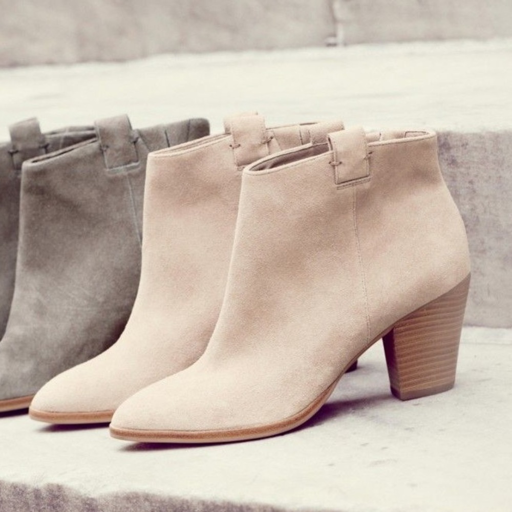 Jcrew Suede ankle boots (Eaton bootie)
